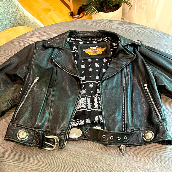 Harley-Davidson | Jackets & Coats | 7s Vintage Harley Davidson